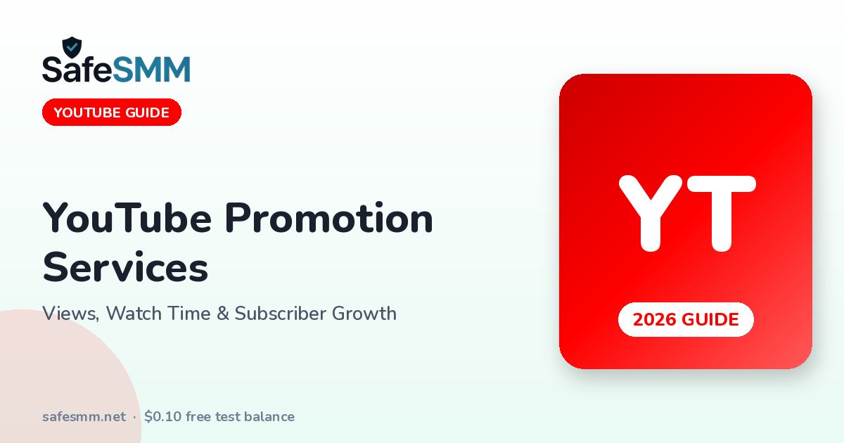 Youtube Promotion Services